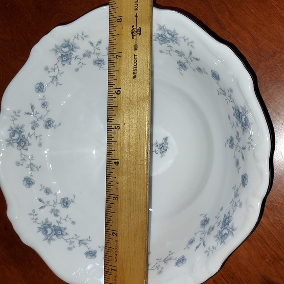 Large 8" Vegetable bowl 💙  Blue Garland (Bavarian Backstamp) by Johann Haviland - Picture 10 of 12